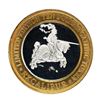 Image 1 : .999 Silver Excalibur Las Vegas, NV $10 Casino Limited Edition Gaming Token