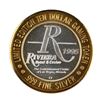Image 1 : .999 Silver Riviera Hotel & Casino Las Vegas $10 Casino Limited Edition Gaming Token