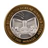 Image 1 : .999 Fine Silver Mirage Las Vegas, Nevada $10 Limited Edition Gaming Token