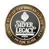 Image 2 : .999 Silver Silver Legacy Reno, Nevada $10 Casino Limited Edition Gaming Token