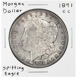 1891-CC $1 Morgan Silver Dollar Coin