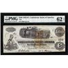 Image 1 : 1862 $100 Confederate States of America Note T-40 PMG Choice Uncirculated 62EPQ