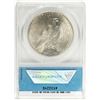 Image 2 : 1922 $1 Peace Silver Dollar Coin ANACS MS64