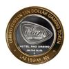Image 2 : .999 Silver Plaza Las Vegas, NV $10 Casino Limited Edition Gaming Token