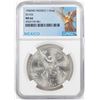Image 1 : 1984Mo Mexico 1 Onza Libertad Silver Coin NGC MS66
