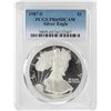 Image 1 : 1987-S $1 Proof American Silver Eagle Coin PCGS PR69DCAM