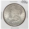 Image 1 : 1886 $1 Morgan Silver Dollar Coin