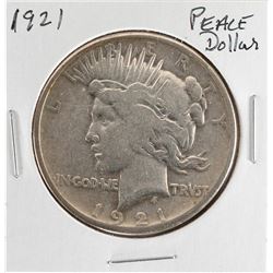 1921 $1 Peace Silver Dollar Coin