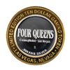 Image 2 : .999 Silver Four Queens Hotel & Casino  Nevada $10 Limited Edition Gaming Token