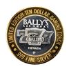 Image 1 : .999 Silver Ballys Las Vegas $10 Casino Limited Edition Gaming Token