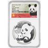 Image 1 : 2019 China 10 Yuan Panda Silver Coin NGC MS70 Early Releases