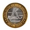 Image 2 : .999 Silver Riviera Hotel & Casino Las Vegas $10 Casino Limited Edition Gaming Token