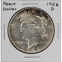 1926-D $1 Peace Silver Dollar Coin