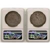 Image 2 : Lot of 1902ZS & 1901MO Mexico Pesos Silver Coins NGC Graded AU Details