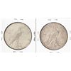 Image 2 : Lot of (2) 1927-S $1 Peace Silver Dollar Coins