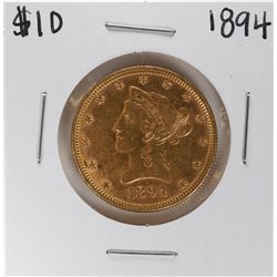 1894 $10 Liberty Head Eagle Gold Coin