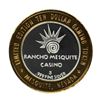 Image 1 : .999 Silver Rancho Mesquite Casino Nevada $10 Casino Limited Edition Gaming Token