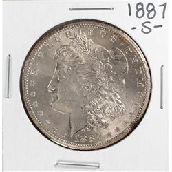 1887-S $1 Morgan Silver Dollar Coin