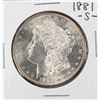 Image 1 : 1881-S $1 Morgan Silver Dollar Coin