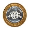 Image 2 : .999 Silver Treasure Island Las Vegas, Nevada $10 Casino Limited Edition Gaming Token