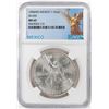 Image 1 : 1984Mo Mexico 1 Onza Libertad Silver Coin NGC MS65
