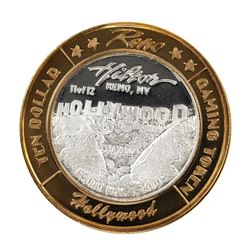.999 Fine Silver Hilton Reno, Nevada $10 Limited Edition Gaming Token