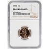Image 1 : 1958 Proof Lincoln Wheat Cent Coin NGC PF69RD Cameo Graded Top Pop