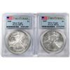 Image 1 : Lot of 2008-2009 $1 American Silver Eagle Coins PCGS MS70 First Strike