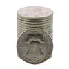 Image 2 : Roll of (20) Brilliant Uncirculated 1963 Franklin Half Dollar Coins
