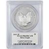 Image 2 : 2003-W $1 Proof American Silver Eagle Coin PCGS PR69DCAM Edmund Moy Signature