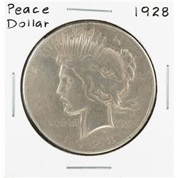1928 $1 Peace Silver Dollar Coin