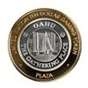 Image 1 : .999 Silver Plaza Las Vegas, NV $10 Casino Limited Edition Gaming Token