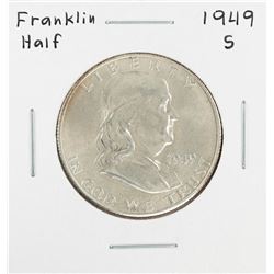 1949-S Franklin Half Dollar Coin