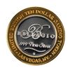 Image 2 : .999 Silver Bellagio Las Vegas, NV $10 Casino Limited Edition Gaming Token