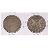 Image 2 : Lot of (2) 1885-S $1 Morgan Silver Dollar Coins