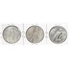 Image 2 : Lot of (3) 1927-S $1 Peace Silver Dollar Coins