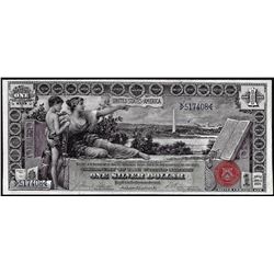 1896 $1 Educational Silver Certificate Note