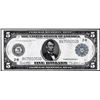 Image 1 : 1914 $5 Federal Reserve Note New York