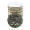 Image 1 : Roll of (20) Brilliant Uncirculated 1964 Kennedy Half Dollar Coins