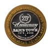 Image 1 : .999 Fine Silver Sam's Town Casino Las Vegas $10 Limited Edition Gaming Token
