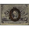 Image 1 : March 3, 1863 Five Cents Second Issue Fractional Currency Note