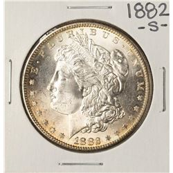 1882-S $1 Morgan Silver Dollar Coin