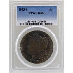 1903-S $1 Morgan Silver Dollar Coin PCGS G06