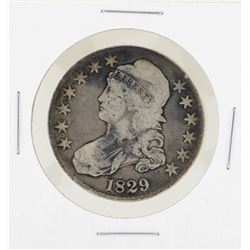 1829 Capped Bust Half Dollar Coin