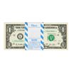 Image 1 : Pack of (100) Consecutive 2013 $1 Federal Reserve Star Notes San Francisco