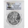 Image 1 : 2016-P $1 American Silver Eagle Coin PCGS Gem BU Struck at the Philadelphia Mint