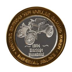 .999 Fine Silver Imperial Palace Las Vegas, Nevada $10 Limited Edition Gaming Token