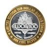 Image 2 : .999 Fine Silver Eldorado Reno, Nevada $10 Limited Edition Gaming Token