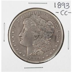 1893-CC $1 Morgan Silver Dollar Coin