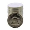 Image 2 : Roll of (20) Brilliant Uncirculated 1963 Franklin Half Dollar Coins